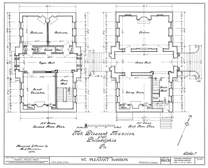 House Drawing Plans to Scale